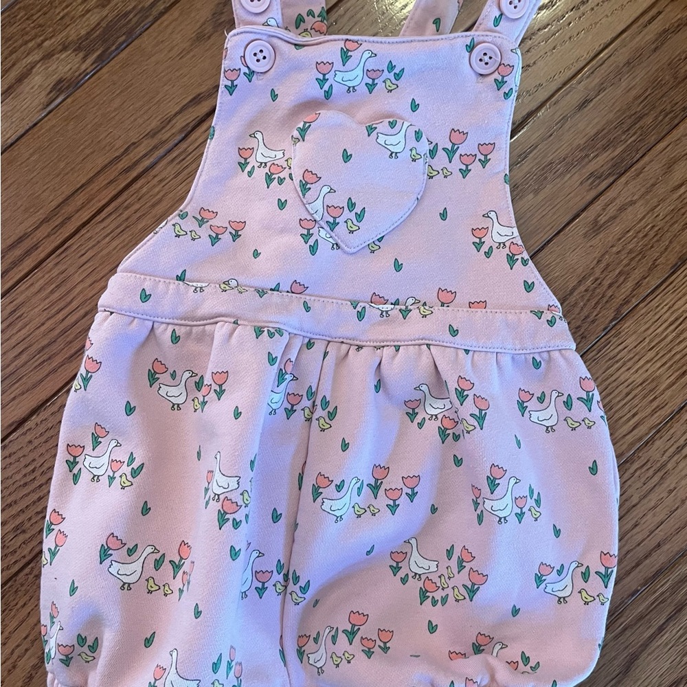 Baby Boden duck romper